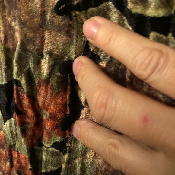 Nostalgia Vintage Velvet Maxi Dress - Picture 5 of 8